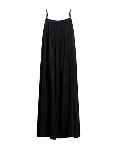 Federica Tosi Woman Long Dress Black Size 8 Silk