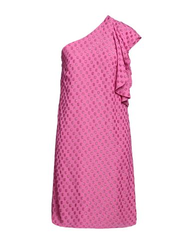 L'autre Chose L' Autre Chose Woman Midi Dress Fuchsia Size 2 Viscose, Polyamide In Pink