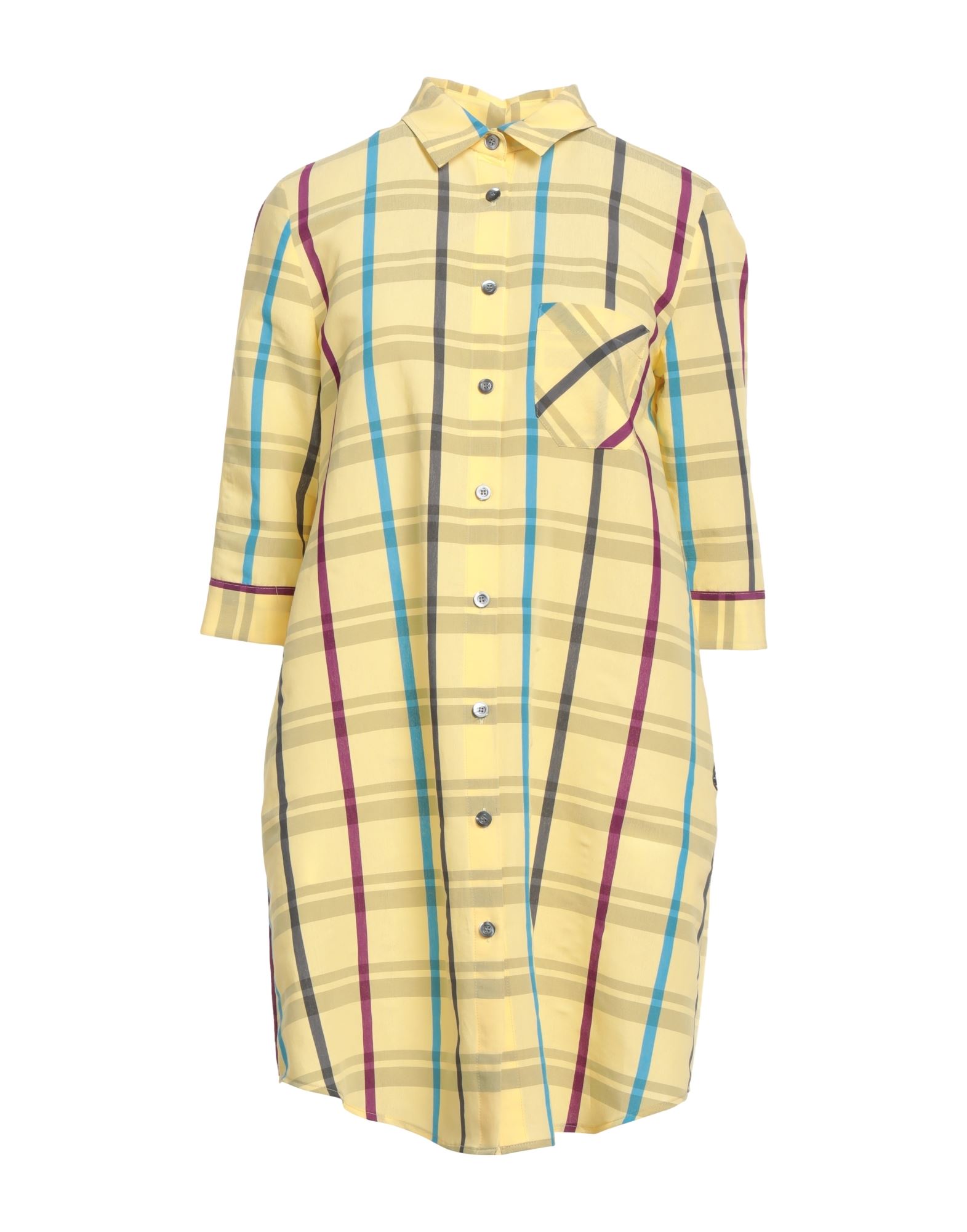 T-jacket By Tonello Midi Dresses In Yellow