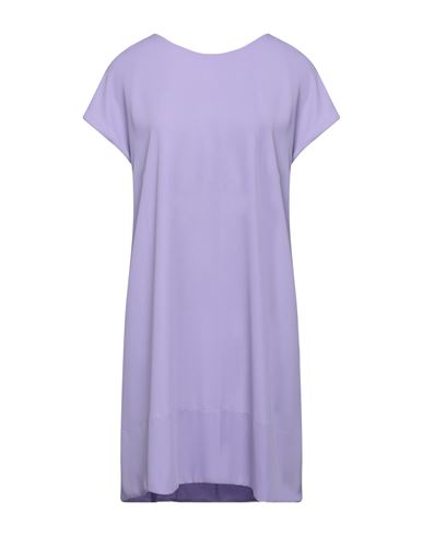 Guttha Woman Short Dress Light Purple Size 6 Polyester