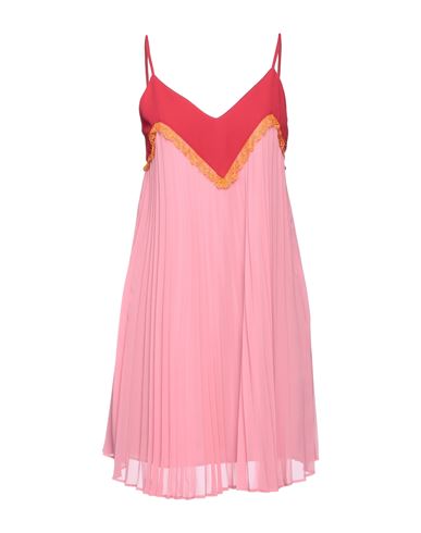 Semicouture Woman Mini Dress Pink Size 6 Polyester, Polyamide, Viscose