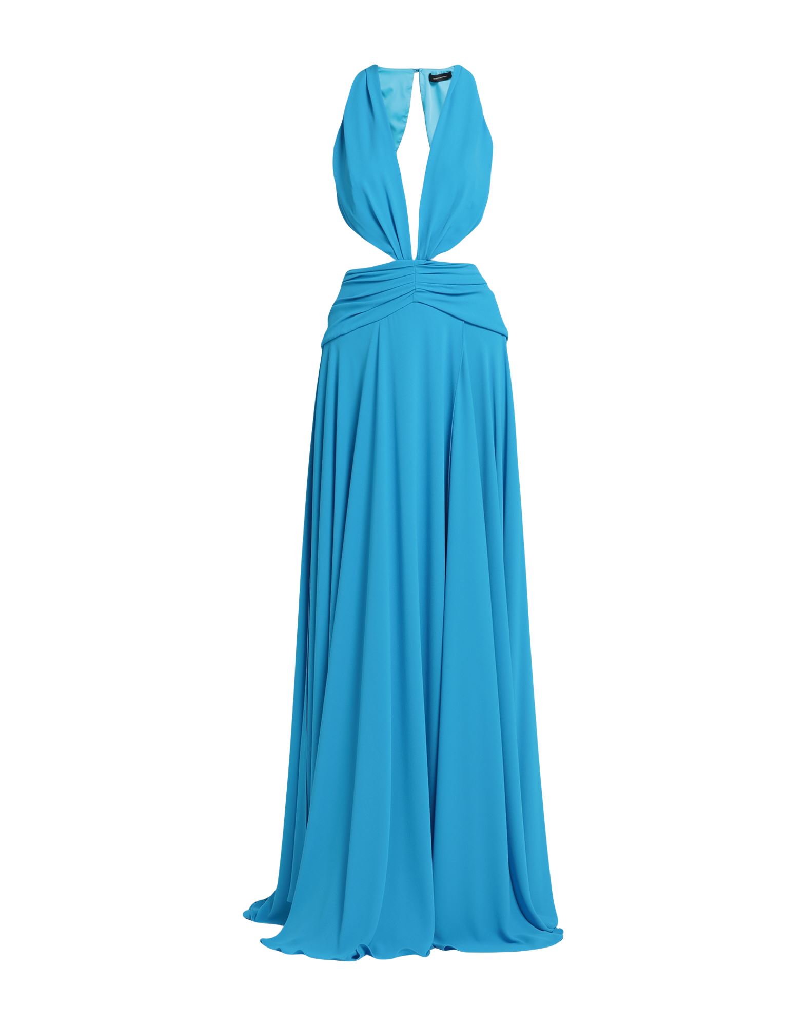 Les Bourdelles Des Garçons Woman Long Dress Azure Size 10 Polyester In Blue