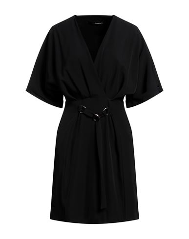 Annarita N Woman Mini Dress Black Size L Polyester, Elastane