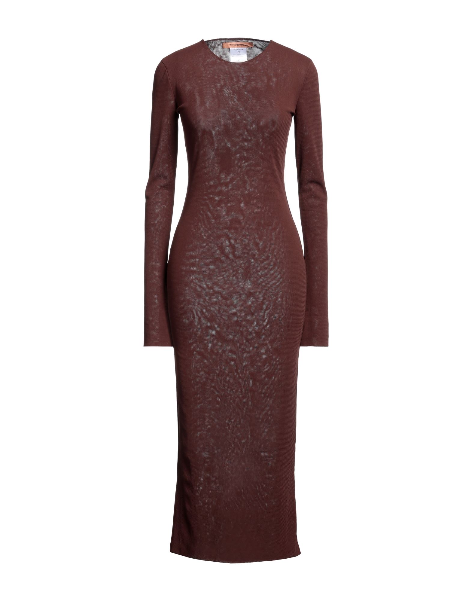 The Andamane Midi Dresses In Brown