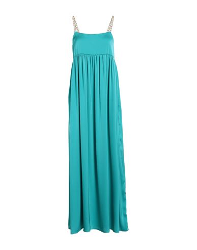 Gai Mattiolo Woman Long Dress Turquoise Size 4 Polyester In Blue