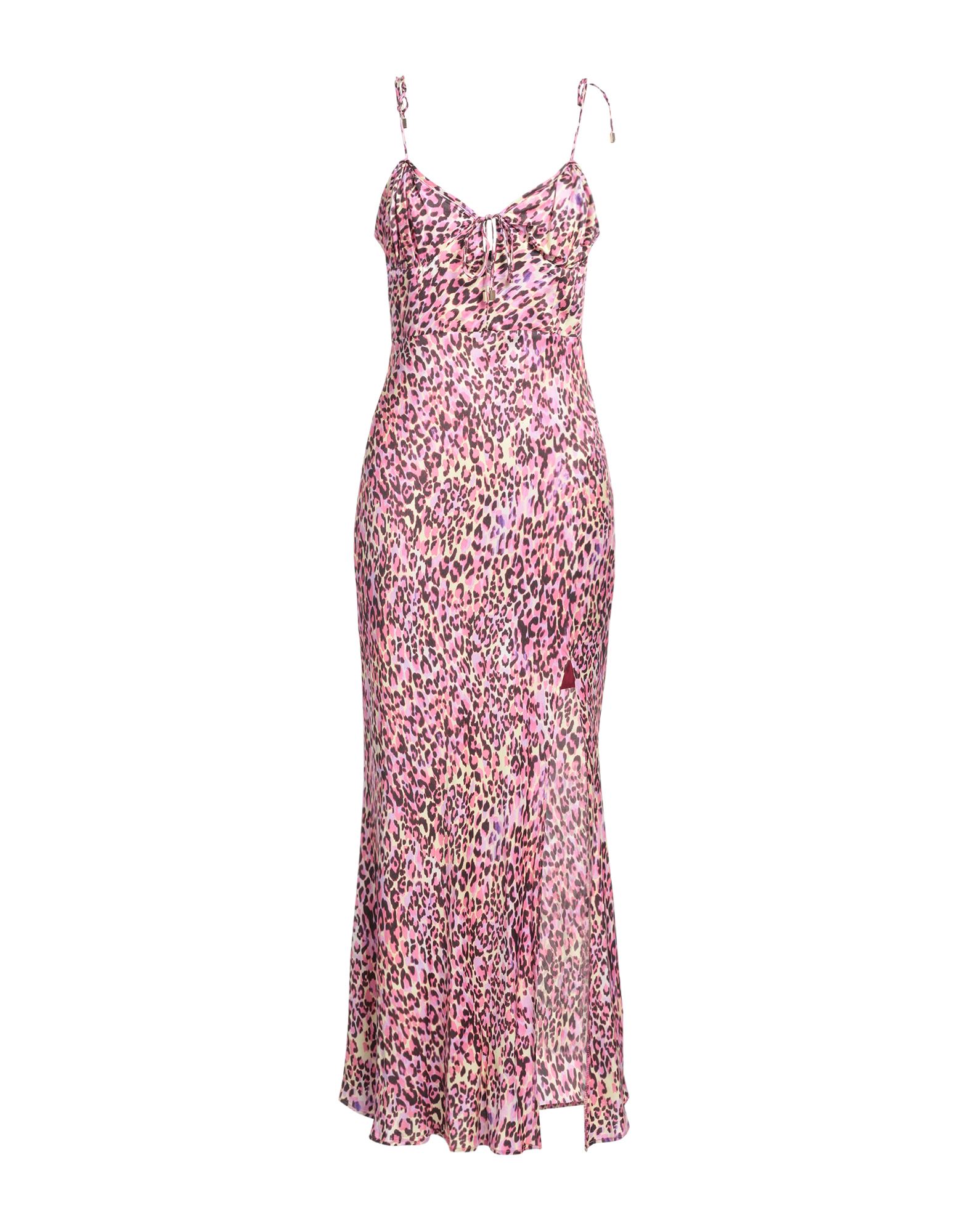 Shop No Secrets Woman Maxi Dress Fuchsia Size 10 Viscose In Pink