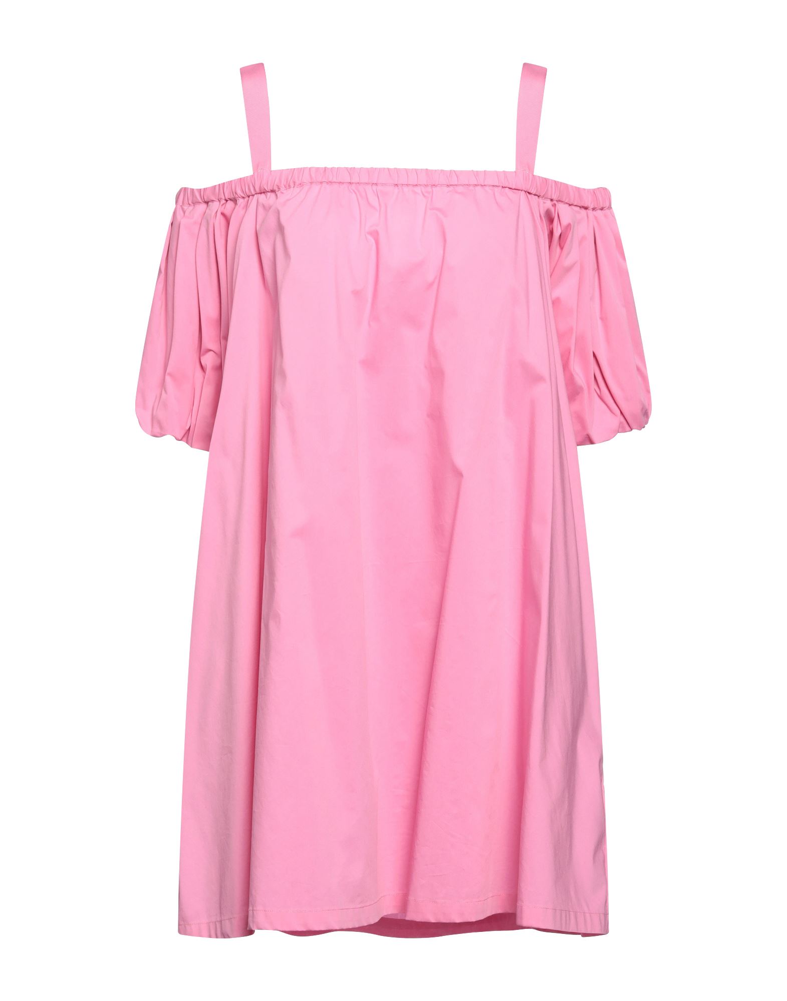 Emma & Gaia Woman Mini Dress Pink Size 6 Cotton, Polyamide, Elastane