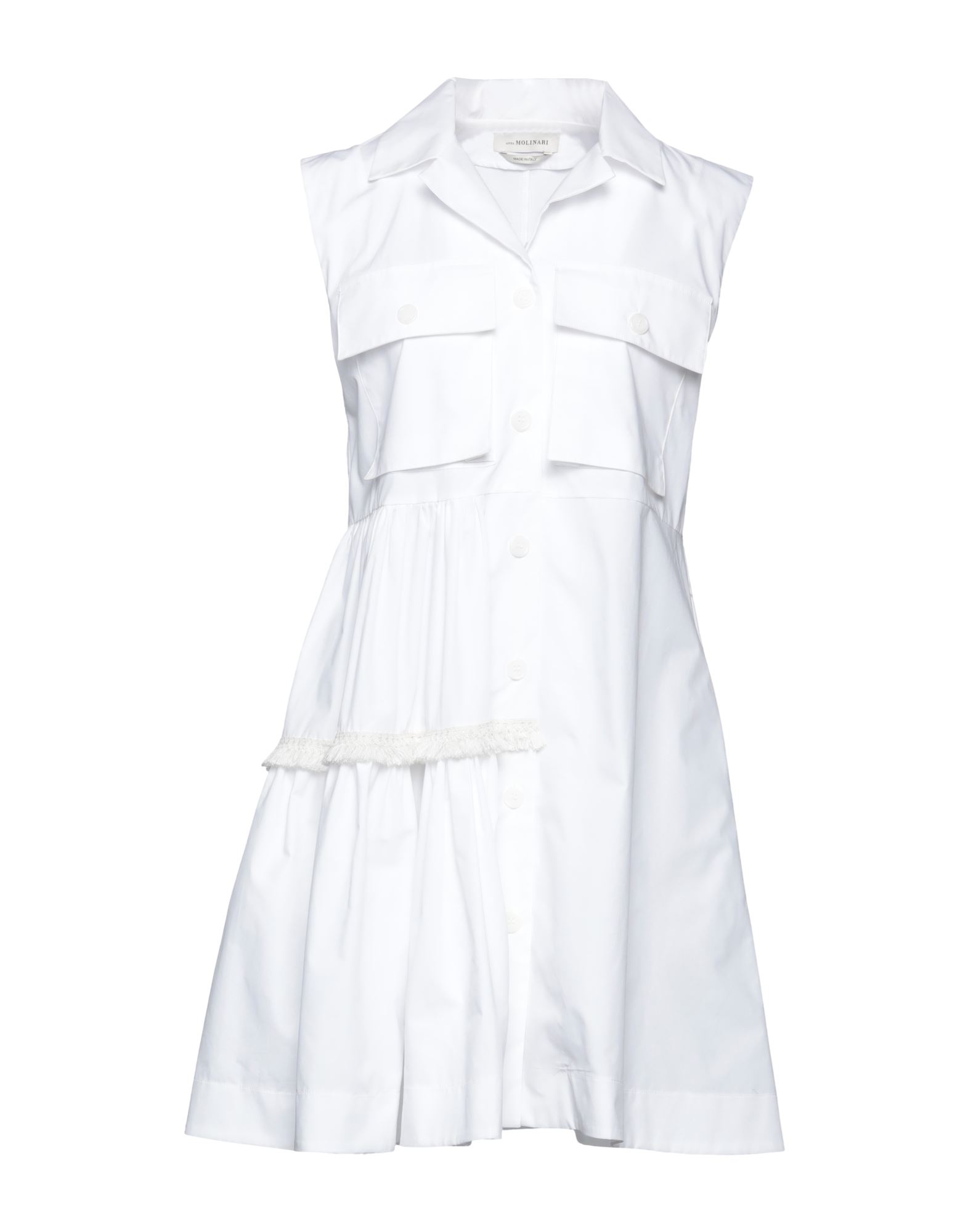 Anna Molinari Short Dresses In White