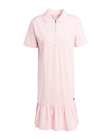 Ps By Paul Smith Ruffle-trim Shirt Dress In Pink