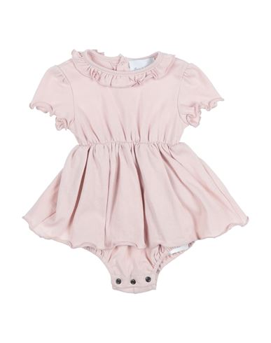 Le Petit Coco Newborn Girl Baby Bodysuit Blush Size 1 Cotton In Pink