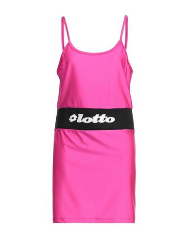 Lotto Woman Top Fuchsia Size S Polyamide, Elastane In Pink
