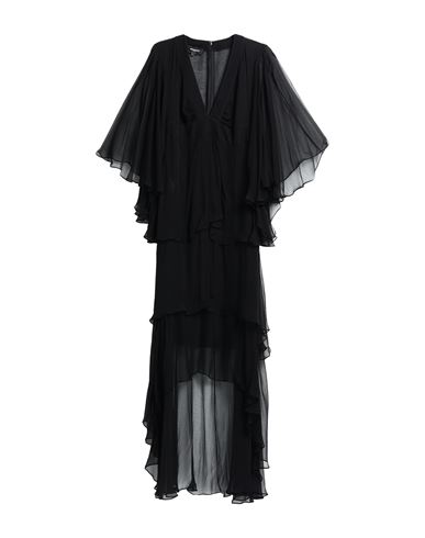 Rochas Woman Midi Dress Black Size 8 Silk