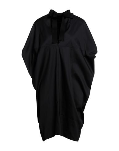 Wingate Woman Midi Dress Black Size 2 Cotton, Polyamide, Elastane
