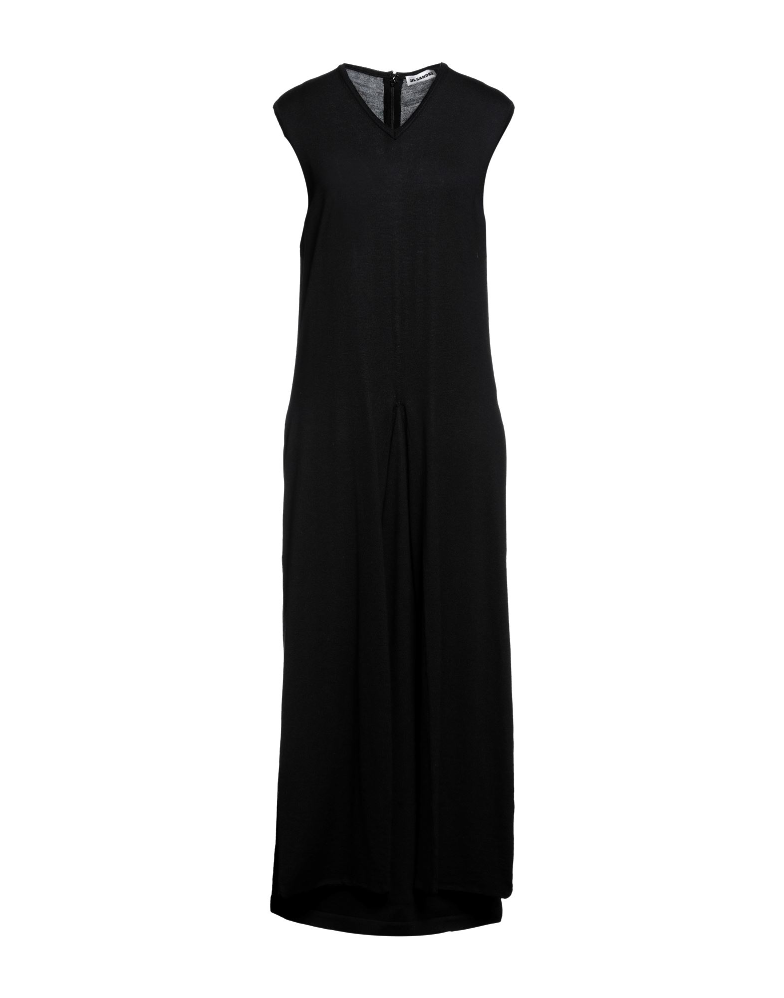 Jil Sander Long Dresses In Black