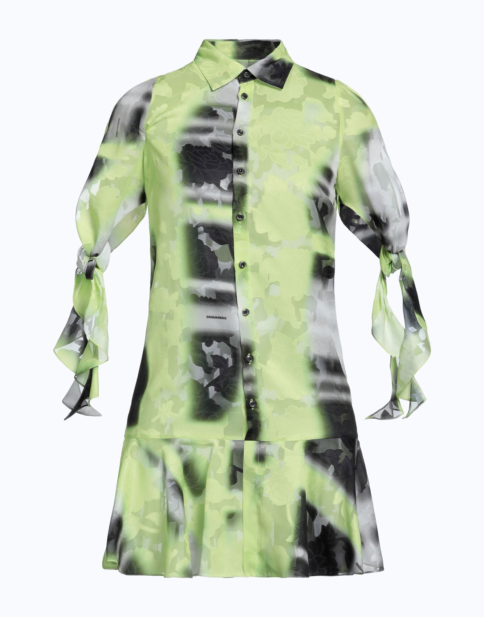 Dsquared2 Short Dresses In Green