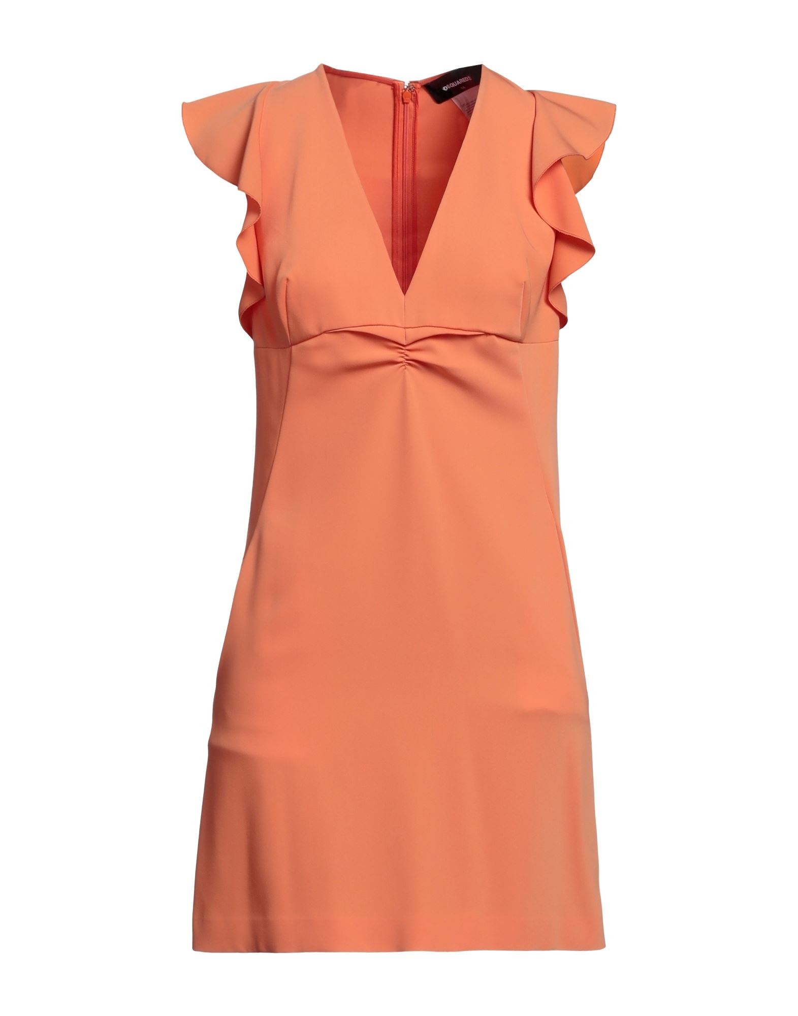 Dsquared2 Short Dresses In Orange