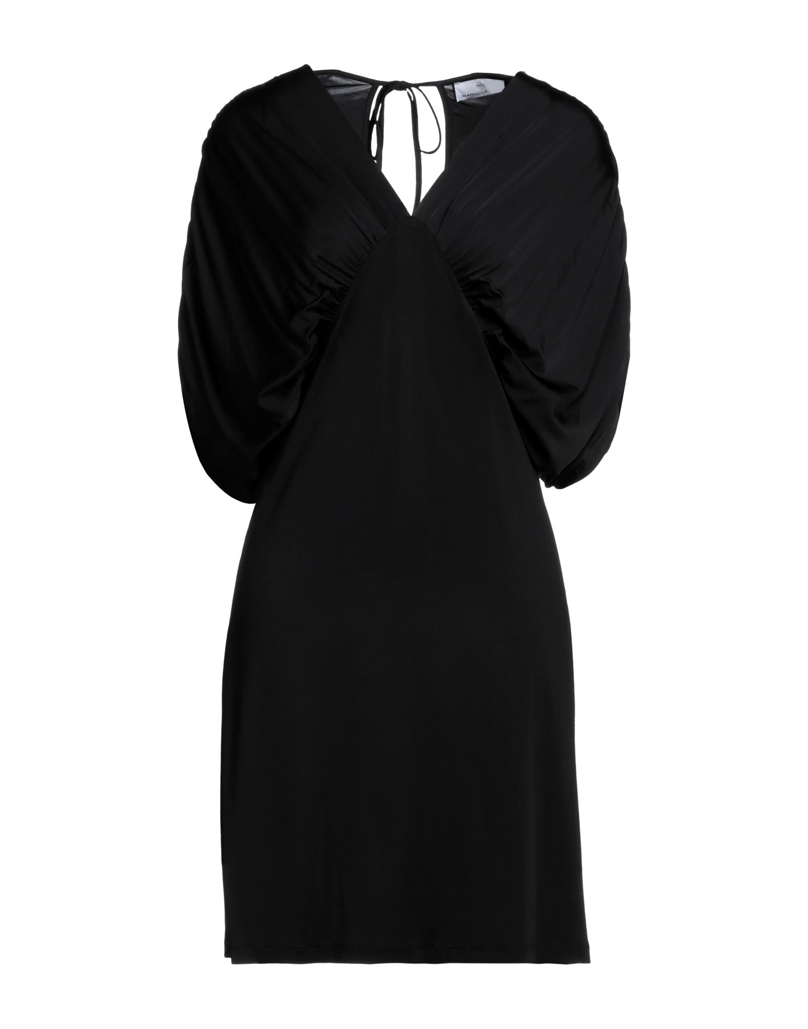 Manuela Riva Short Dresses In Black