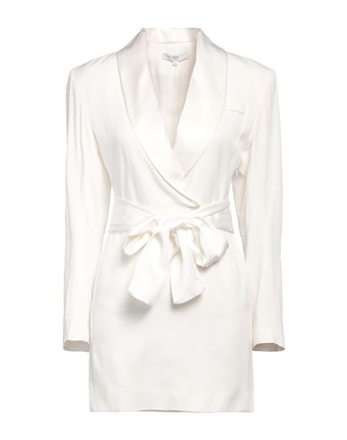 Øud. Paris Woman Mini Dress White Size M Acrylic, Viscose
