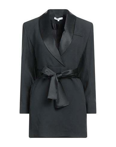 Øud. Paris Woman Mini Dress Black Size Xs Acrylic, Viscose