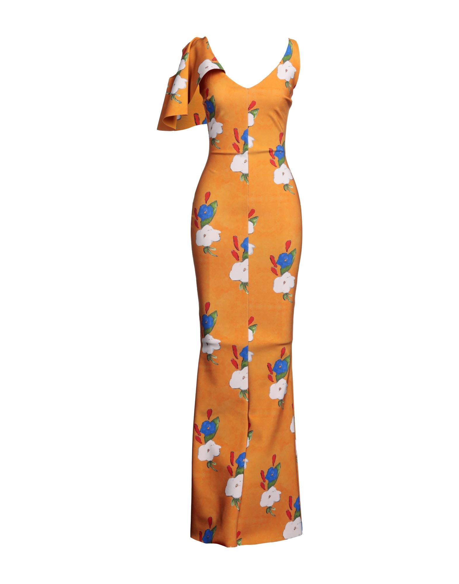 Chiara Boni La Petite Robe Long Dresses In Orange