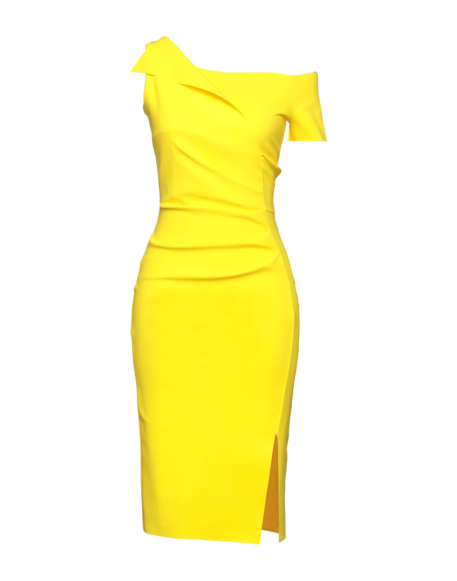 Chiara Boni La Petite Robe Midi Dresses In Yellow