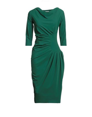 Chiara Boni La Petite Robe Woman Midi Dress Green Size 4 Polyamide, Elastane
