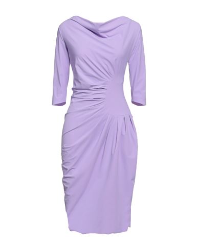 Chiara Boni La Petite Robe Woman Midi Dress Lilac Size 2 Polyamide, Elastane In Purple