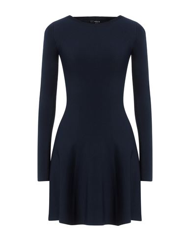 Nikkie Woman Mini Dress Navy Blue Size 8 Viscose, Polyamide, Elastane
