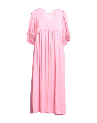 Katia Giannini Woman Midi Dress Pink Size 8 Polyester