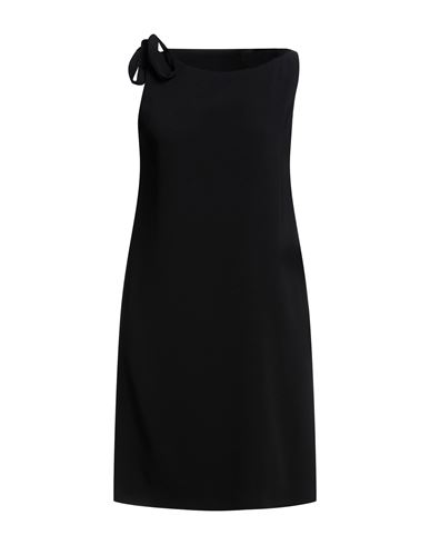 Aspesi Woman Midi Dress Black Size 6 Triacetate, Polyester