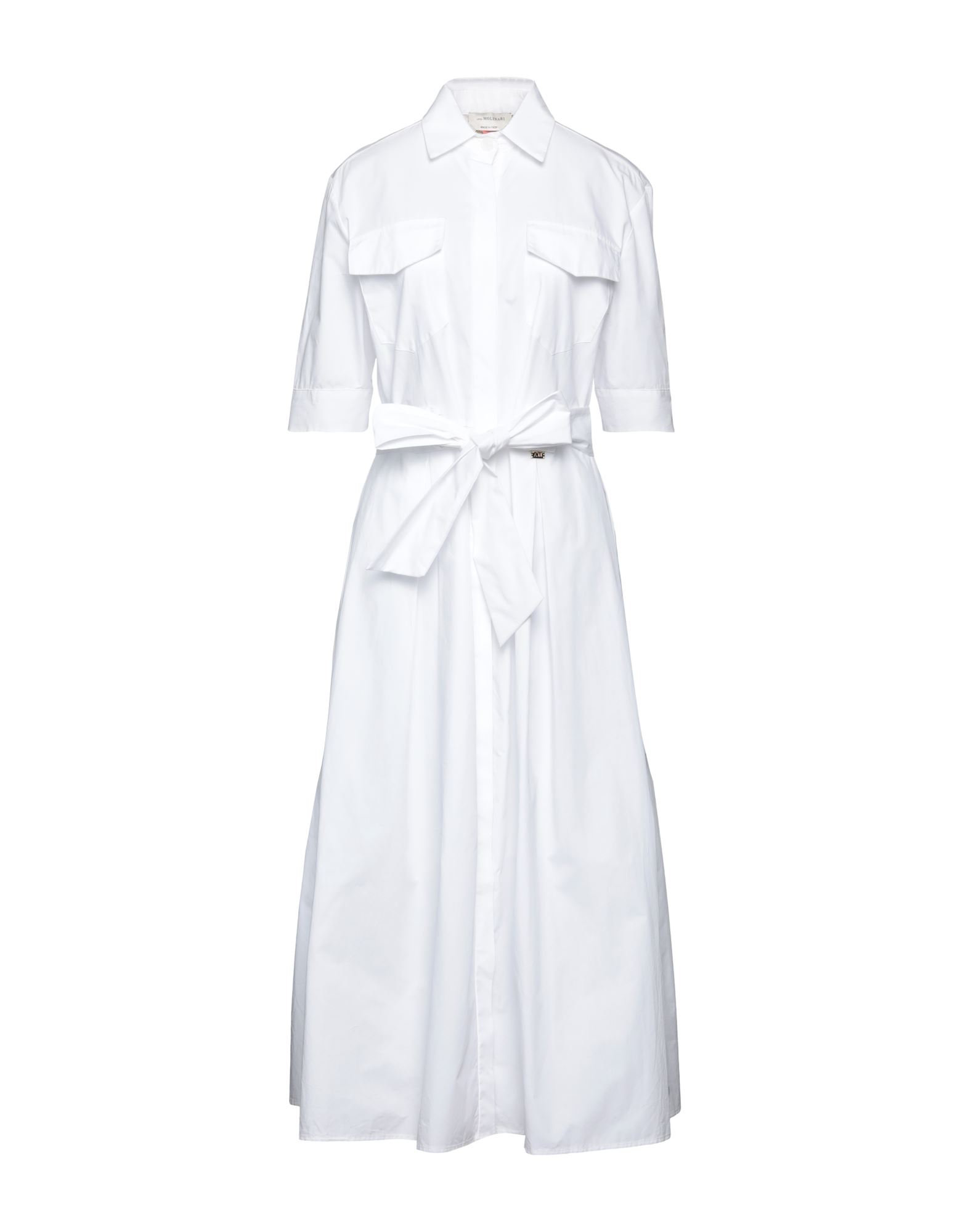 Anna Molinari Midi Dresses In White