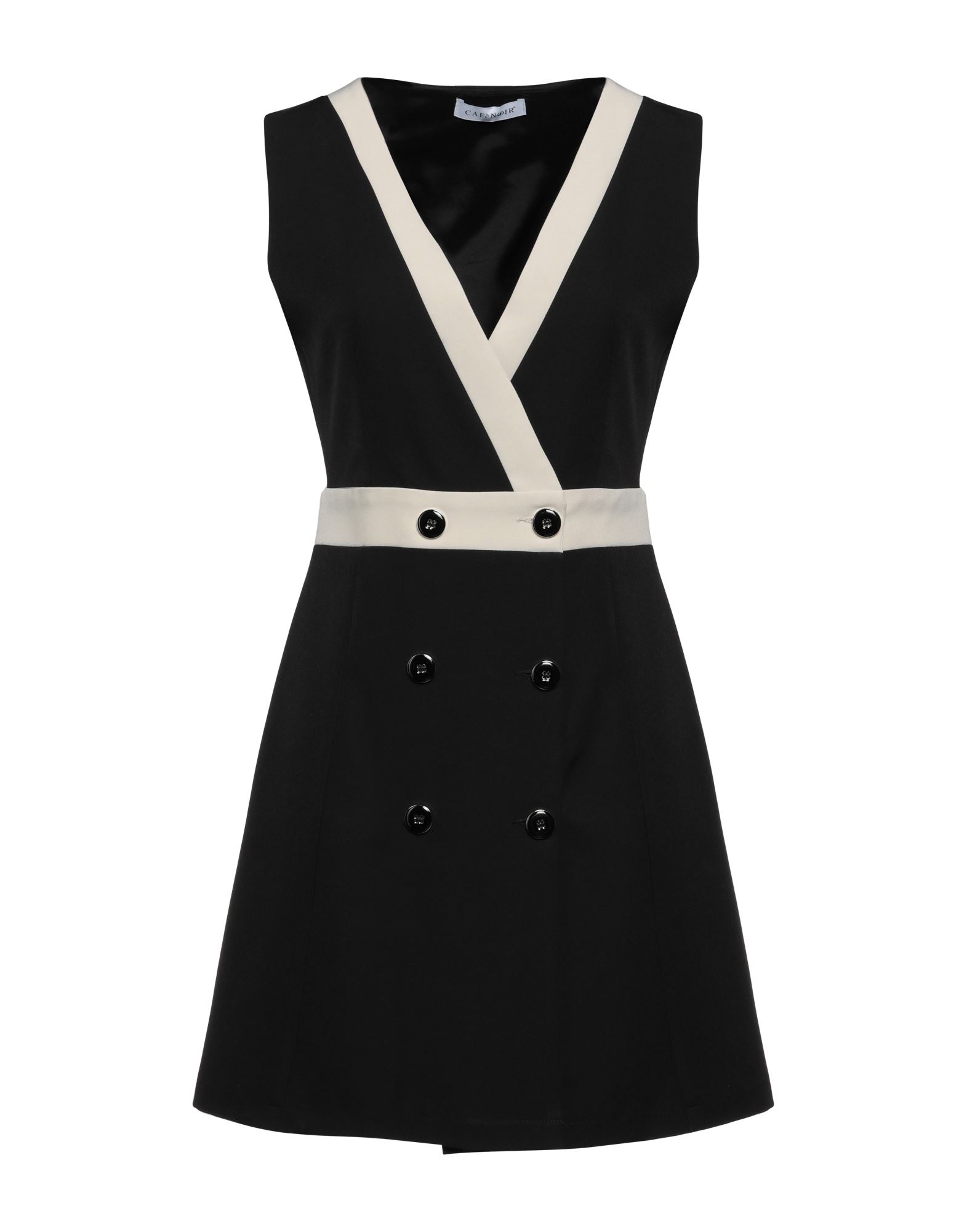 Cafènoir Short Dresses In Black