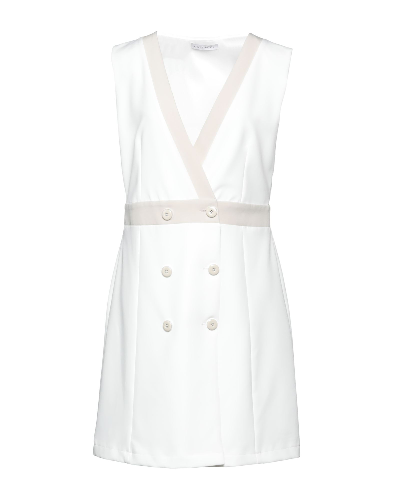 Cafènoir Short Dresses In White