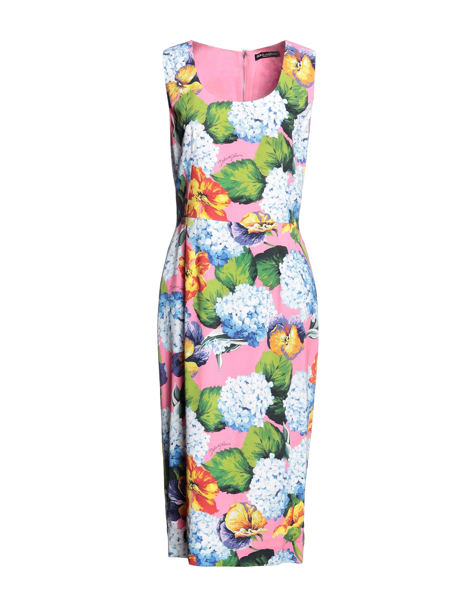 Dolce & Gabbana Midi Dresses In Pink