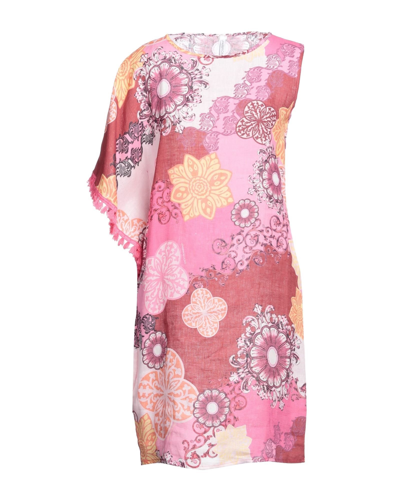 Lfdl La Fabbrica Del Lino Short Dresses In Pink