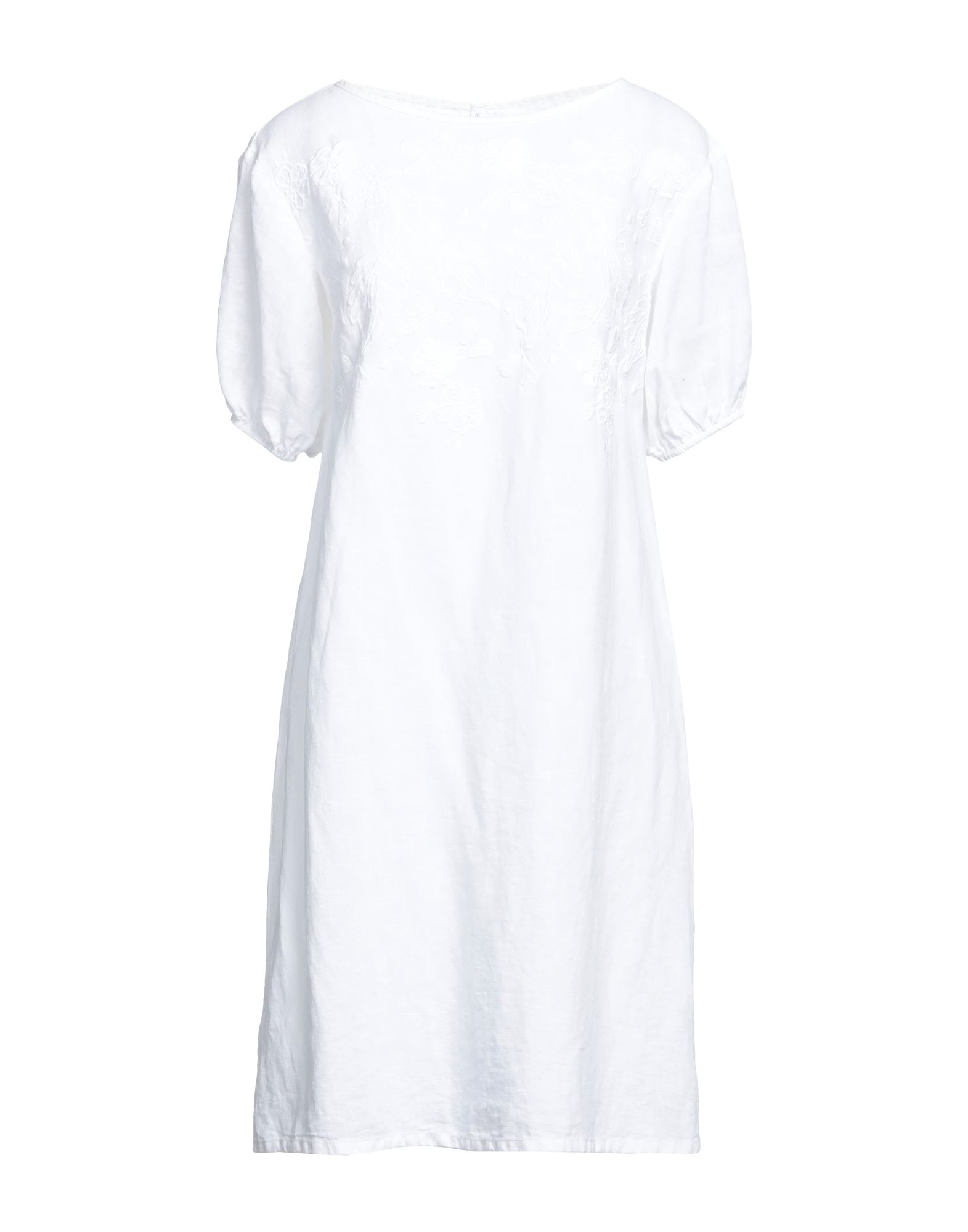 Lfdl La Fabbrica Del Lino Short Dresses In White