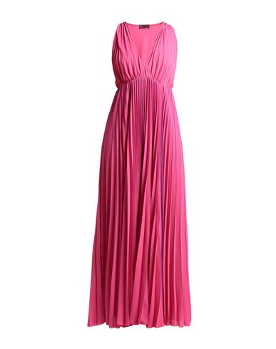 Olla Parèg Olla Parég Woman Long Dress Fuchsia Size 8 Polyester In Pink