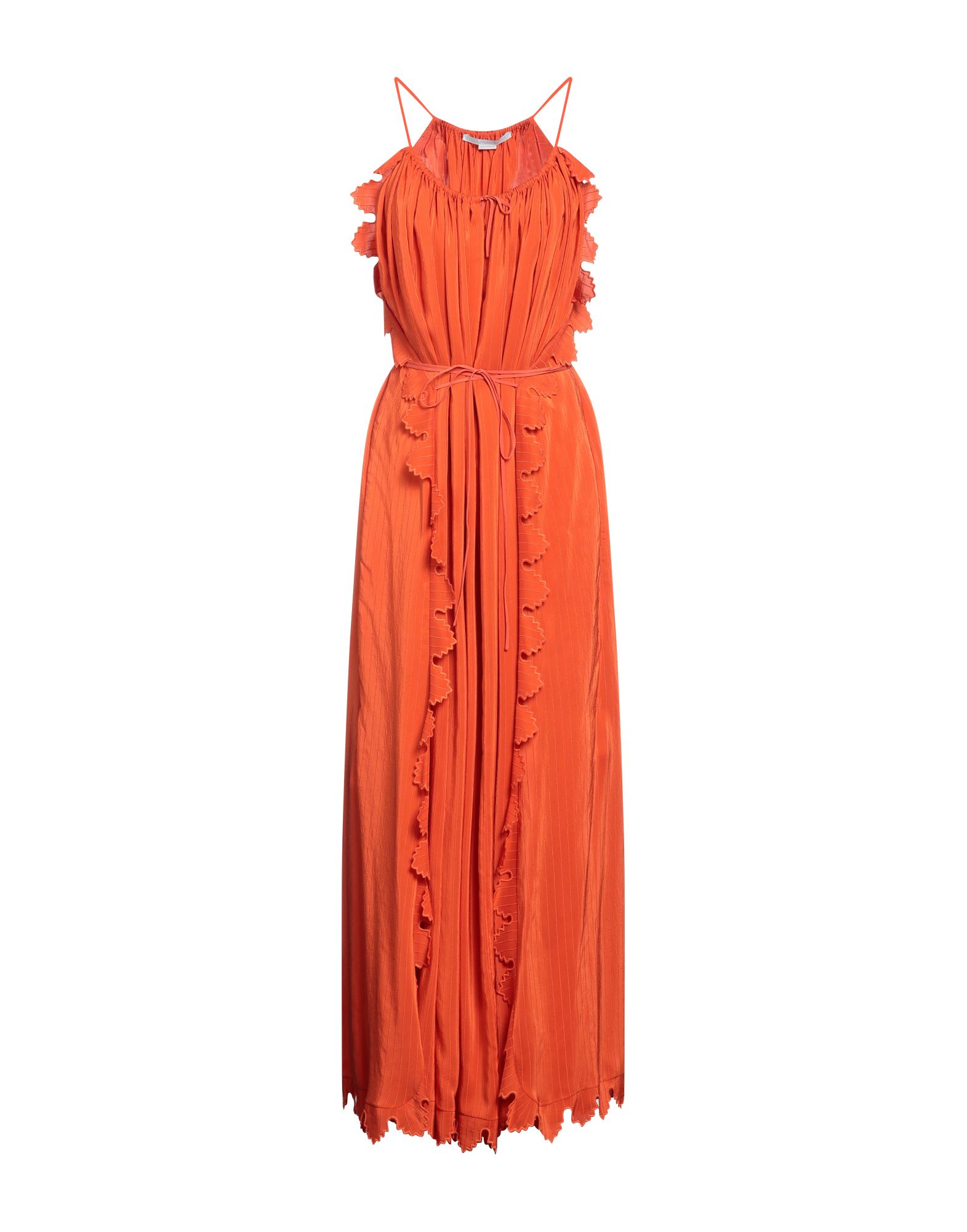 Stella Mccartney Long Dresses In Orange
