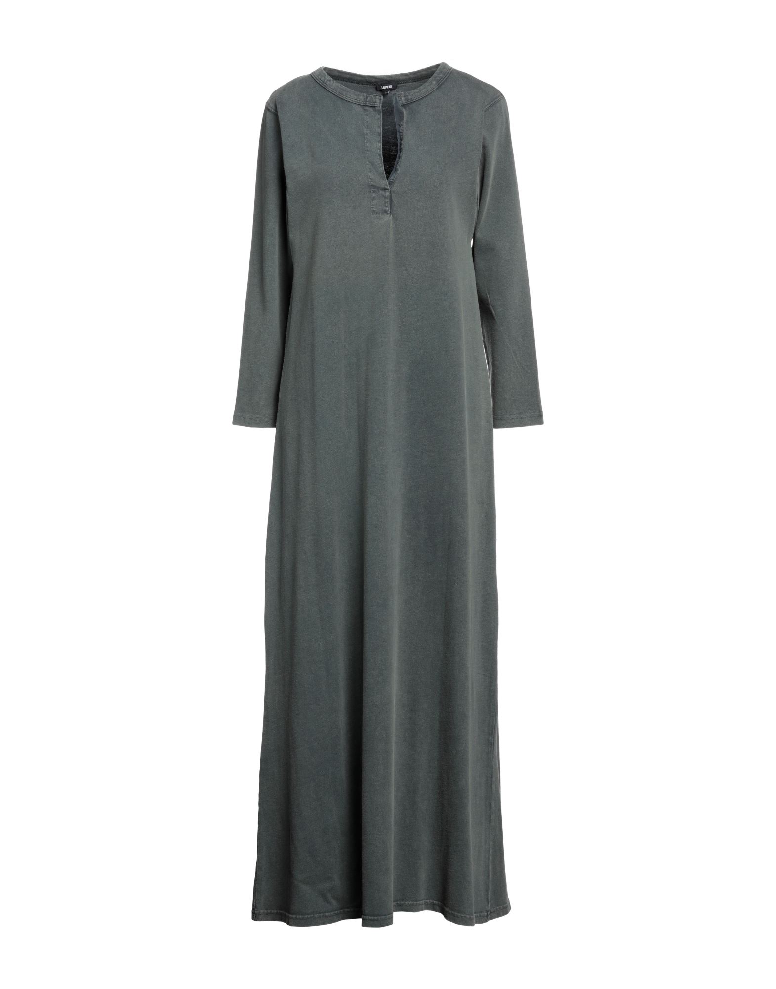 Aspesi Long Dresses In Green