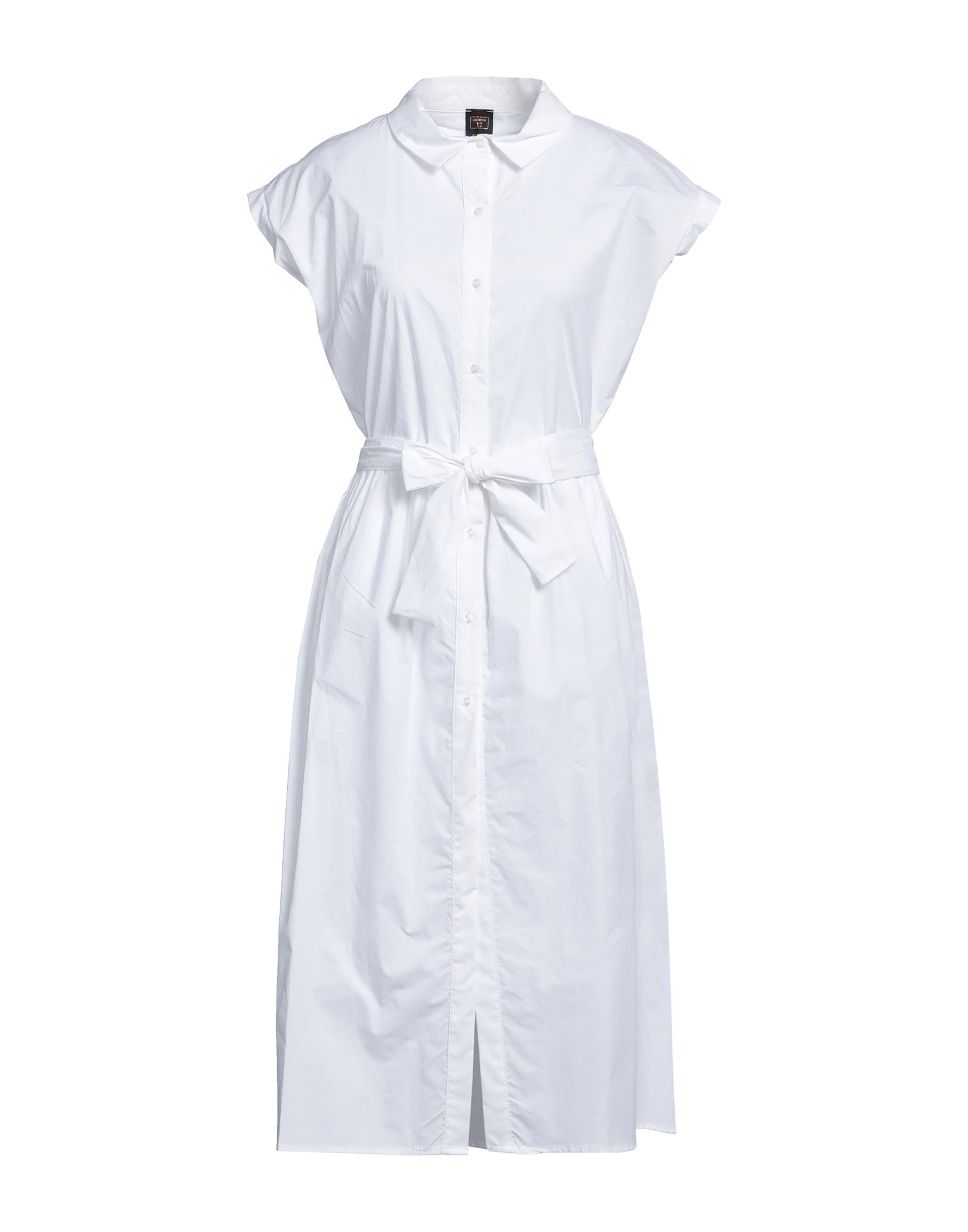 Guttha Midi Dresses In White