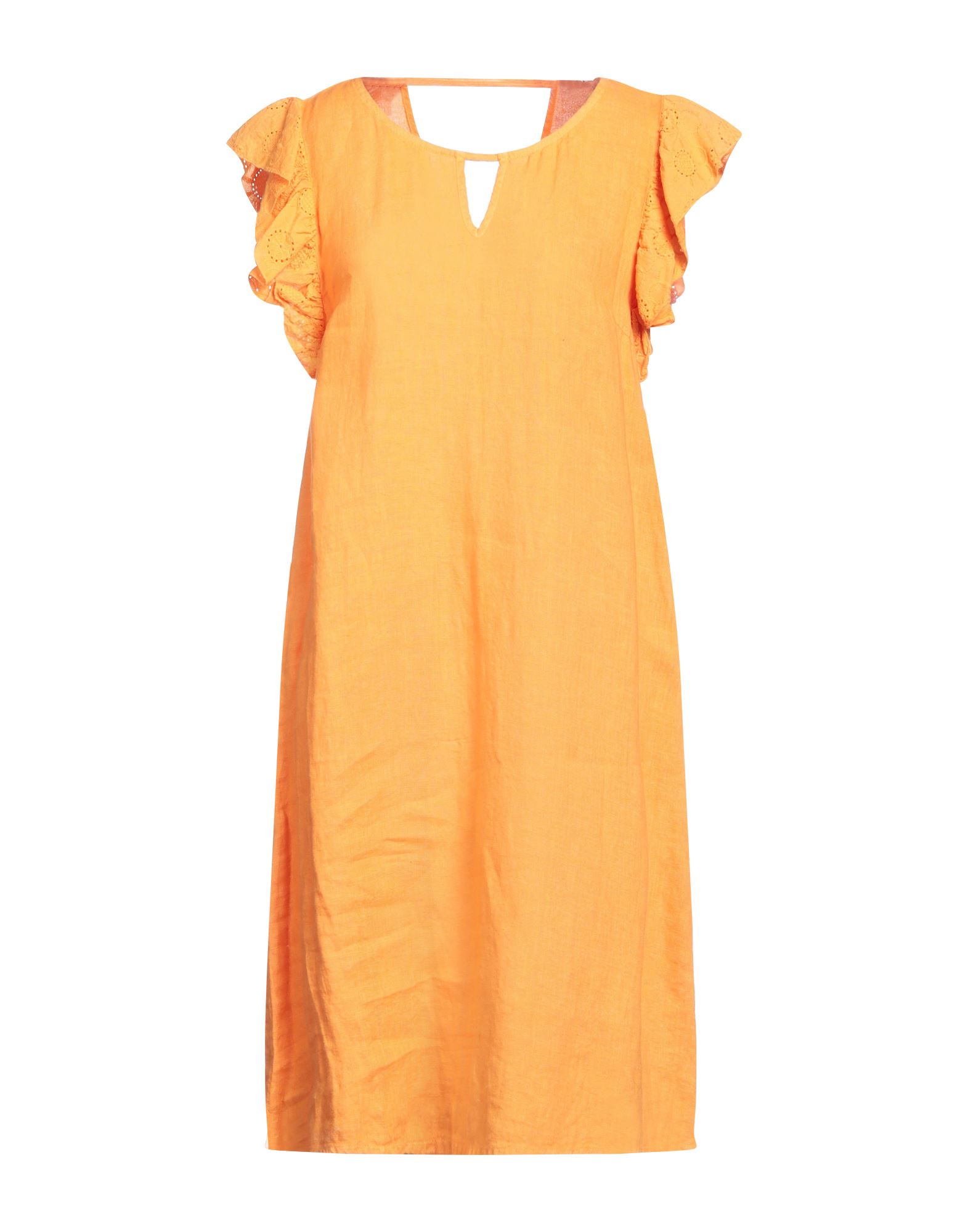 Lfdl Midi Dresses In Orange