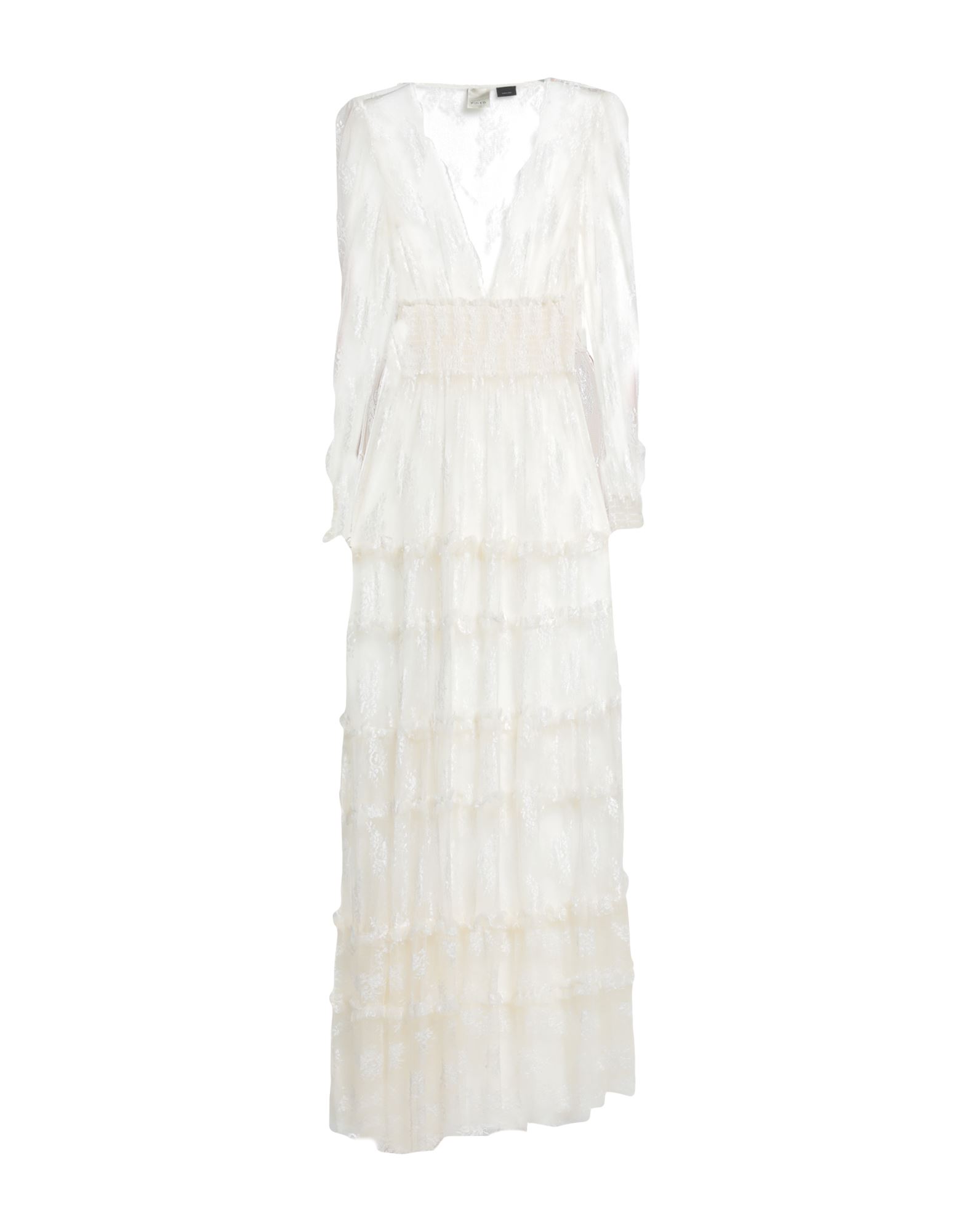 Pinko Long Dresses In Ivory
