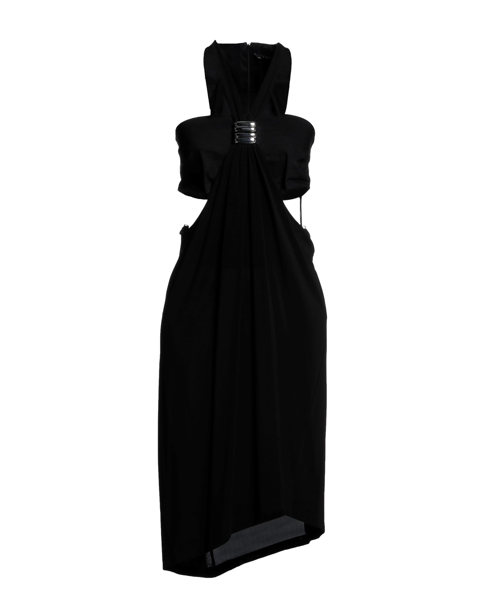 Malloni Midi Dresses In Black