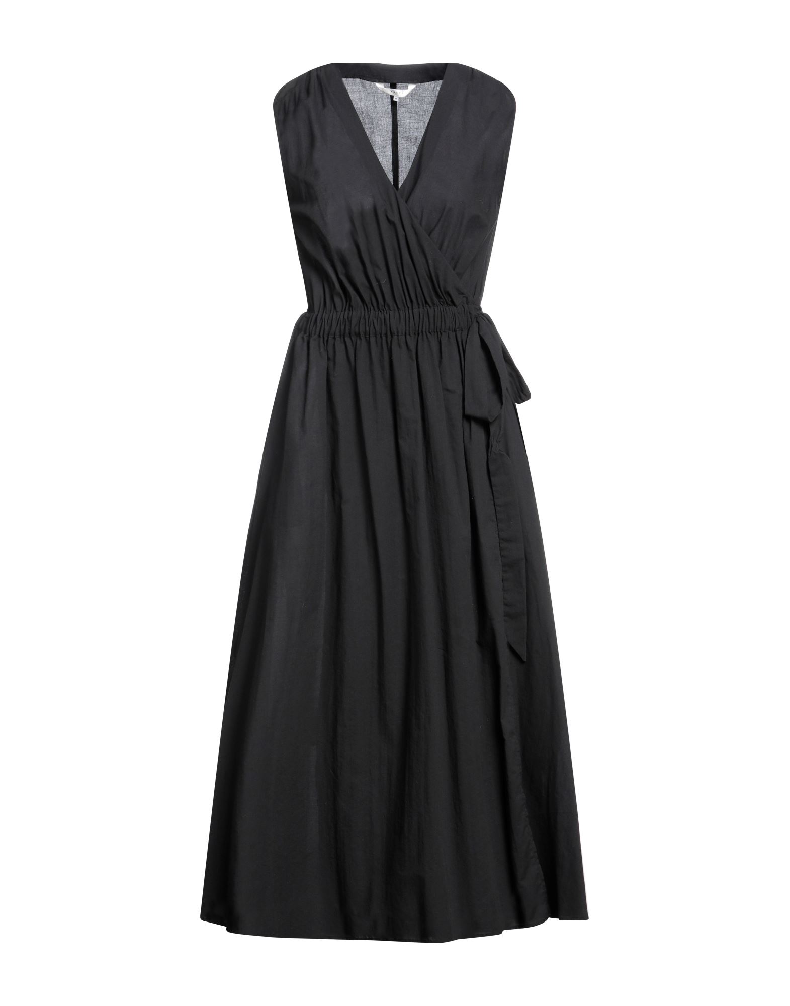 Xacus Long Dresses In Black