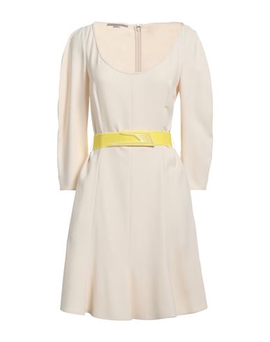Stella Mccartney Woman Mini Dress Ivory Size 6-8 Viscose, Acetate, Elastane In White