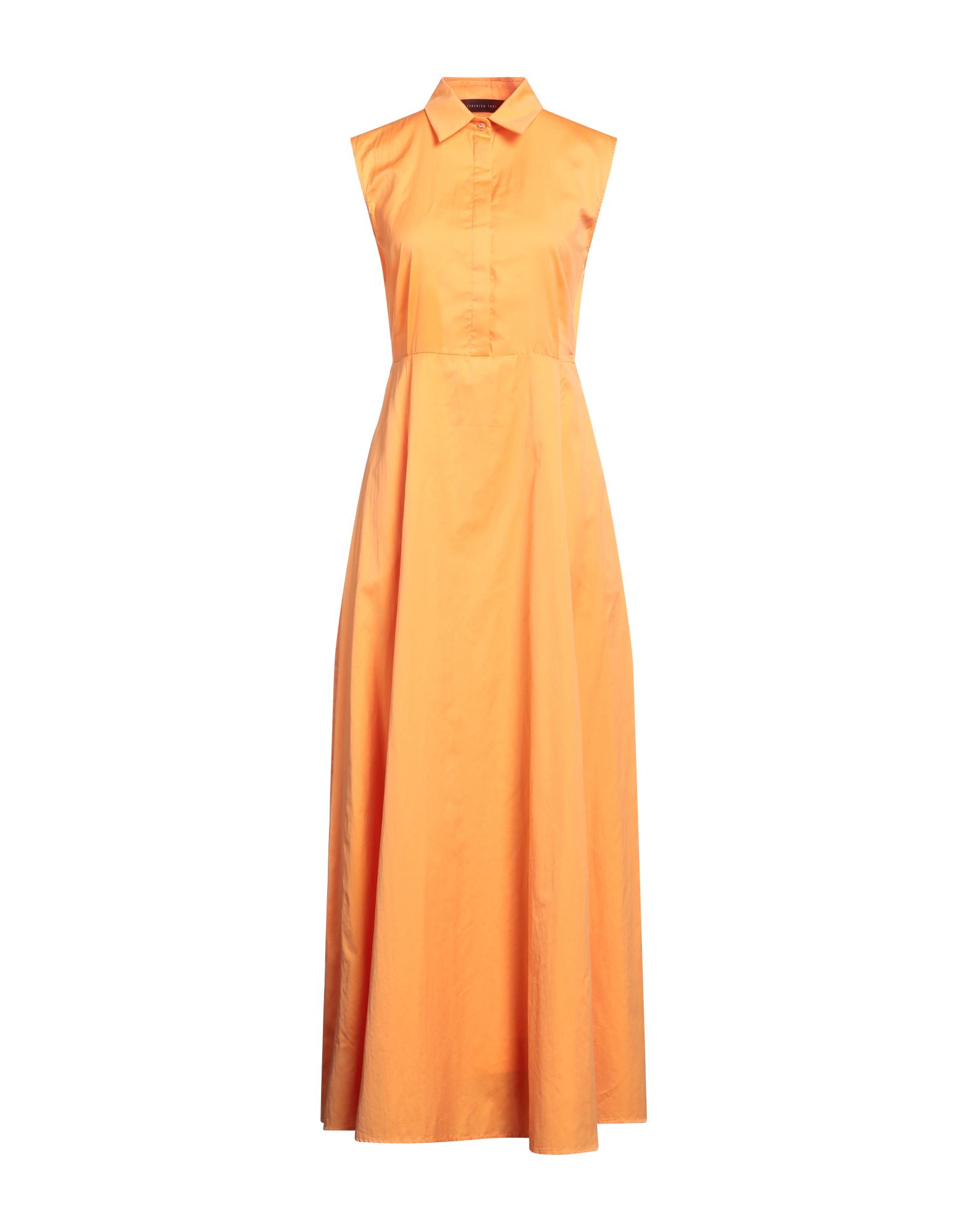 Federica Tosi Long Dresses In Orange