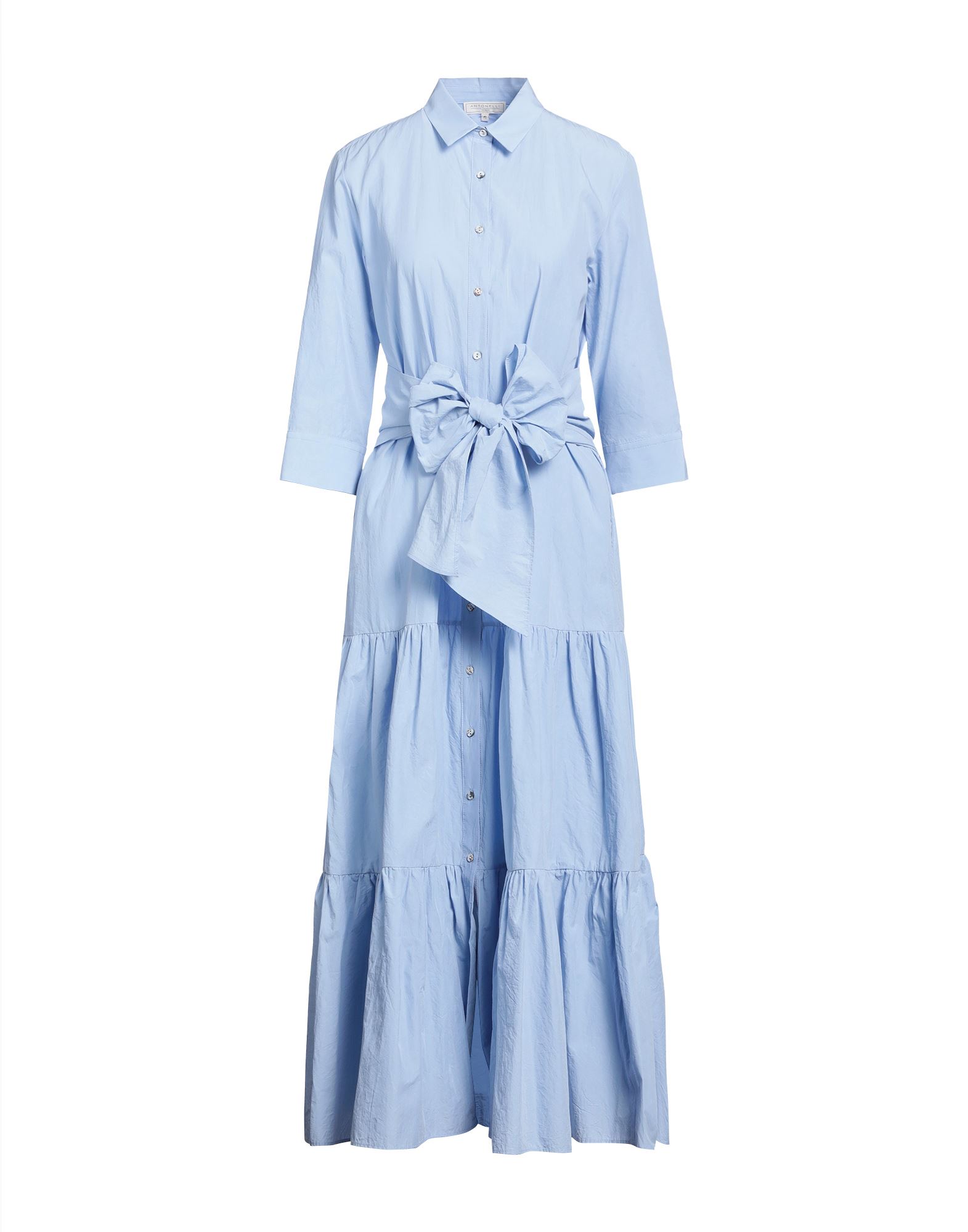 Antonelli Long Dresses In Blue