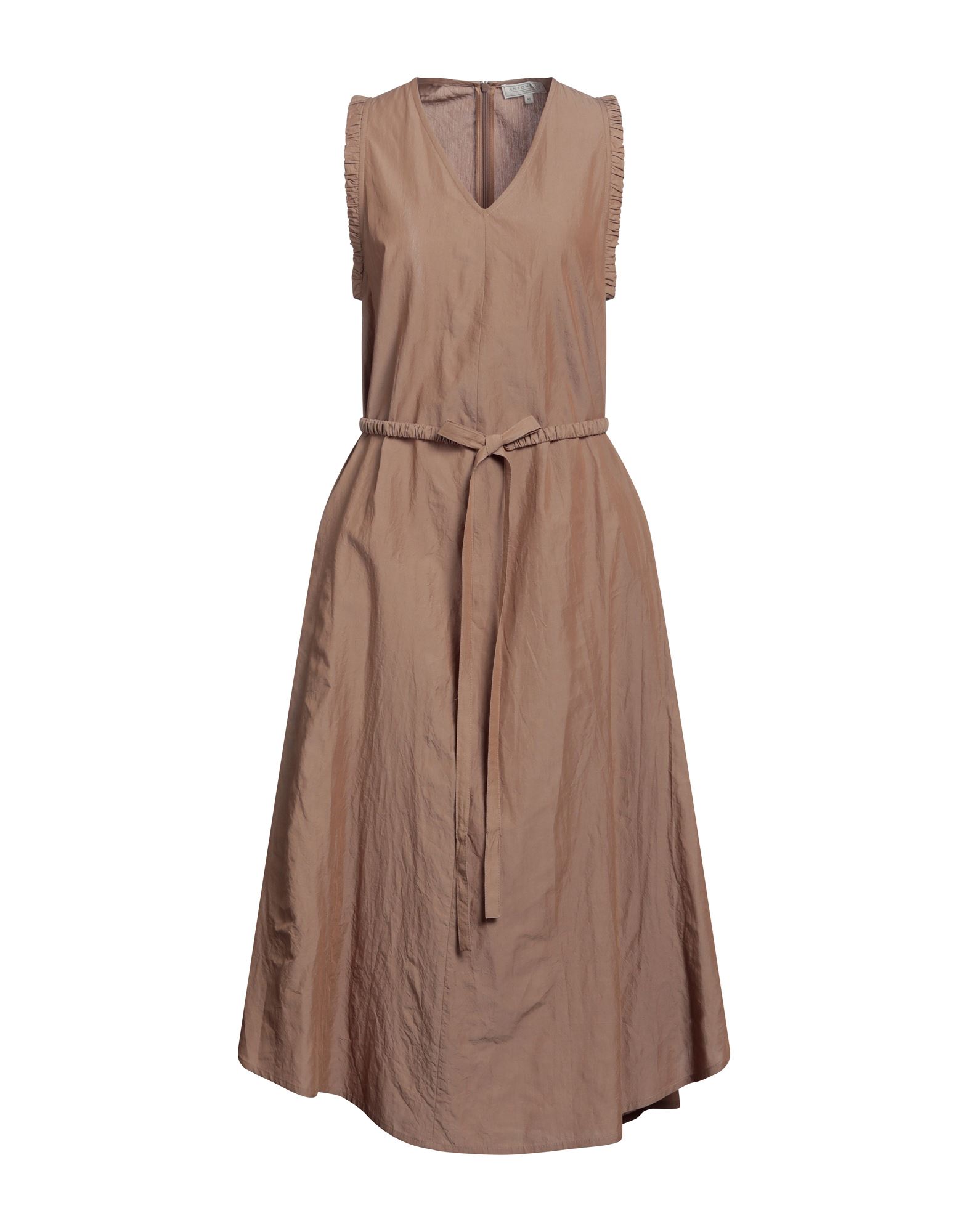Antonelli Midi Dresses In Brown