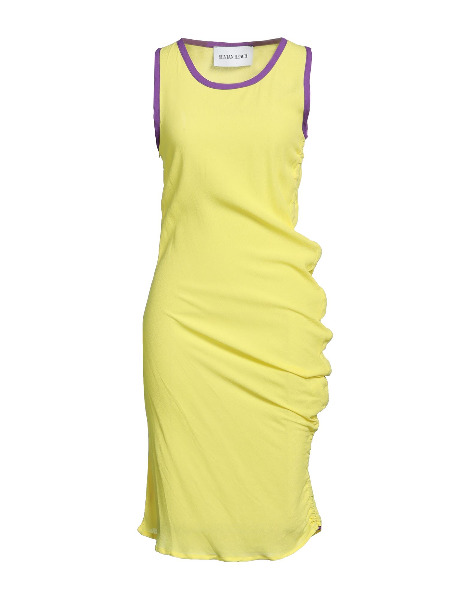 Silvian Heach Midi Dresses In Yellow
