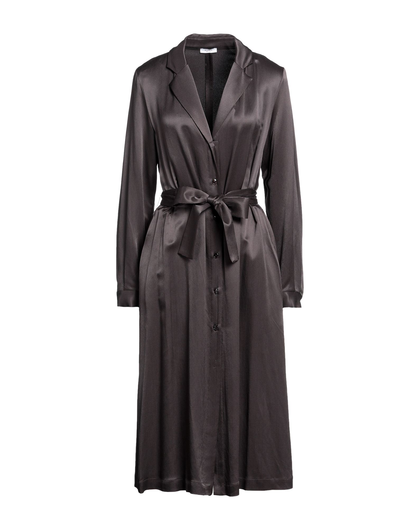 Peserico Midi Dresses In Brown